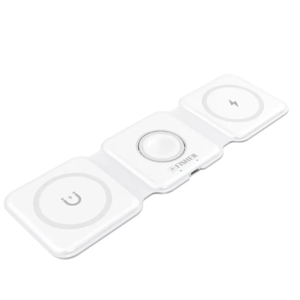 3 in 1 Magnetic Wireless Charger Phone/Watch/Earbuds